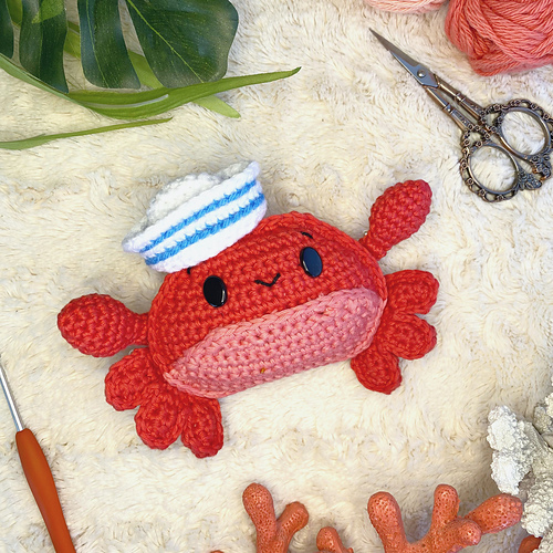 Crab Amigurumi - Spin a Yarn Crochet