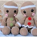 Gingerbread Cuddle Buddy pattern 