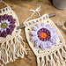Cottage Blossom Wall Hanging pattern 