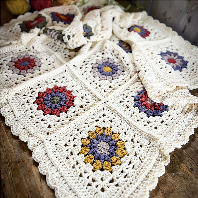 Woodland Bloom Blanket