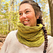 Easy Almond Ridge Cowl pattern