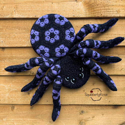 Afrikansk blomsteredderkoppkrans - selina page