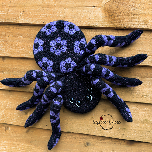 Afrikansk blomsteredderkoppkrans - selina page