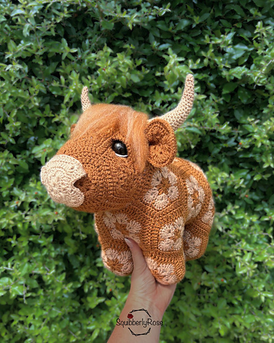 Hewie Den afrikanske blomster Highland-kuen - selina page