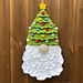 Christmas Tree Gnome Wreath pattern 