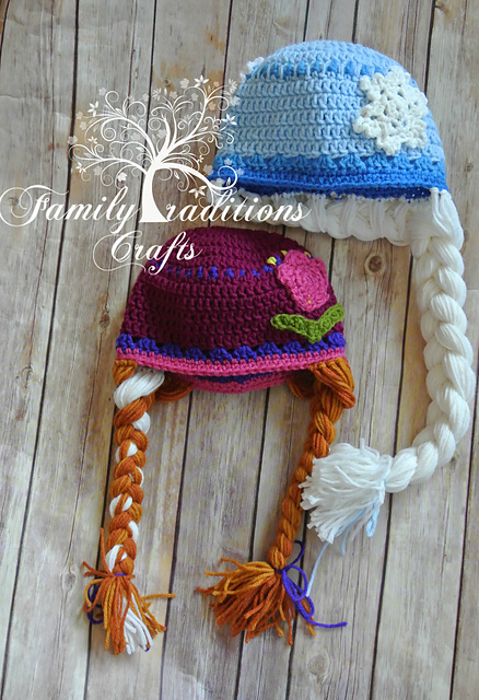 Winter Spring Tulip Hat pattern by 