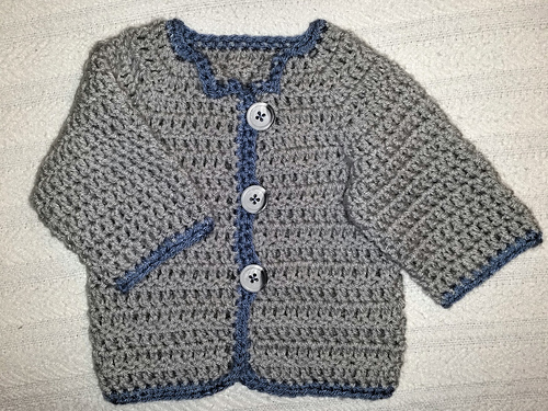 Megans Easy Crochet Baby Cardigan photo 12