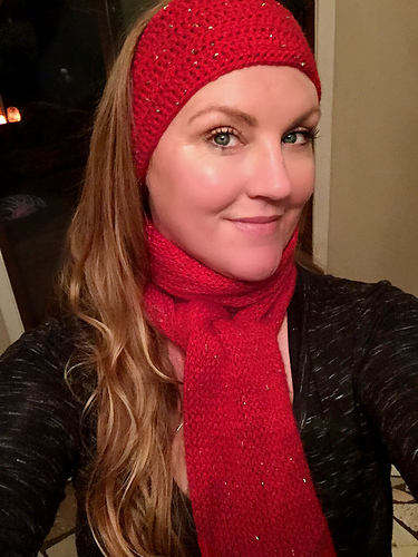 Sparkle Motion Crochet Headband photo 4