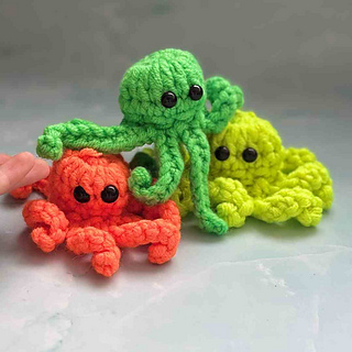 Easy Octopus crochet pattern for kids to make