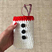 Snowman Eyeglasses Case pattern