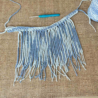 Horse Fly Fringe Crochet Pattern