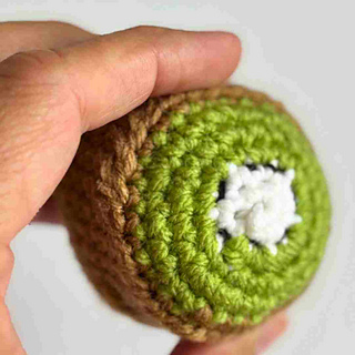 Kiwi Hacky Sack Crochet Pattern