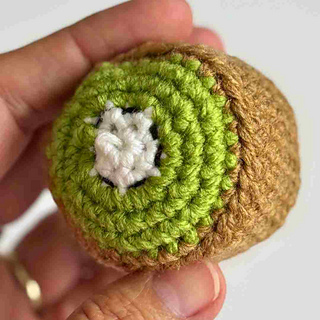 Kiwi Hacky Sack Crochet Pattern