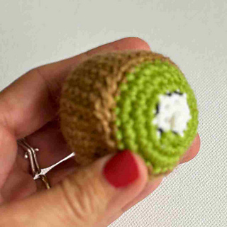 Kiwi Hacky Sack Crochet Pattern