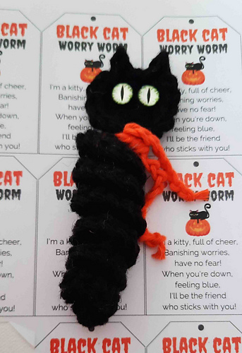 black cat crochet pattern
