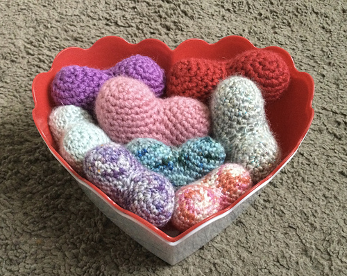 Heart amigurumi photo 9