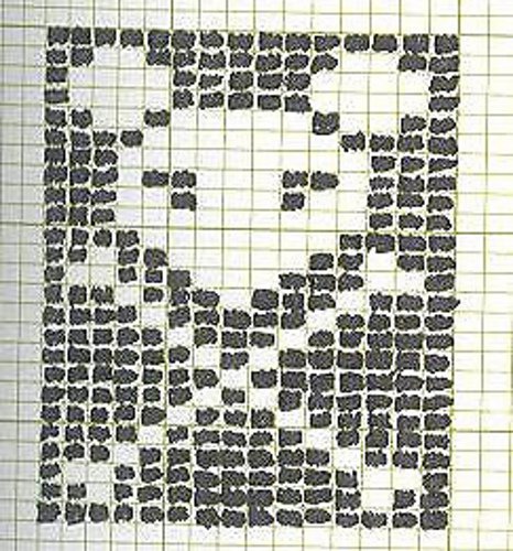 Ravelry: DEATH of Rats Chart - Discworld pattern by Steph Conley