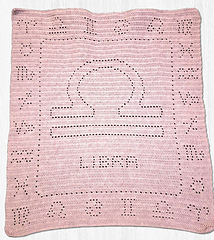 Angela Silvester, New Fashion DK. Hook: 4mm. 31in x 37in