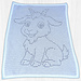 Carla Gasson. Yarn: DK
Hook: 4. 29in x 37in