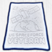 US Space Force Veteran Filet Blanket pattern 