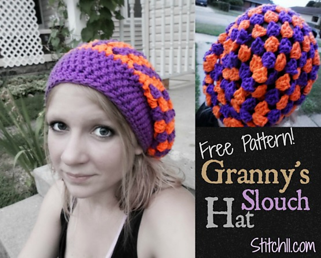 Ravelry: Granny's Slouch Hat pattern by 