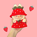 Strawberry Labubu Costume pattern 