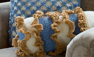 Ravelry: Hartfield House Bolster Pillow pattern by Melissa Horozewski