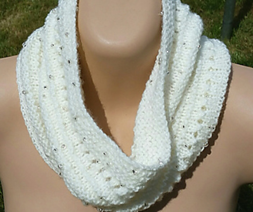 Moonstone Coliseum beaded cowl
