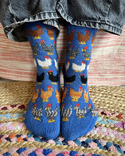 Herding Hens Sokke Sett - Stone Knits