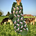 Herding Cows socks pattern 