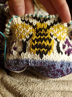 Bees after duplicate stitching