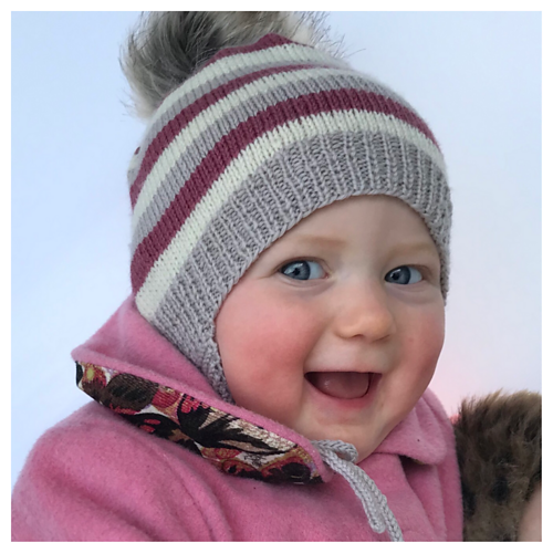 Lue med striper - Marianne Olsen