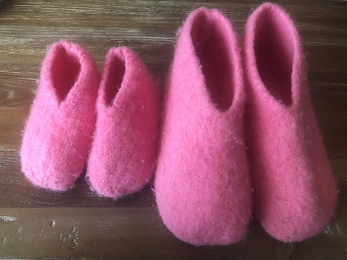 Tovede tøfler - Christine Mikalsen