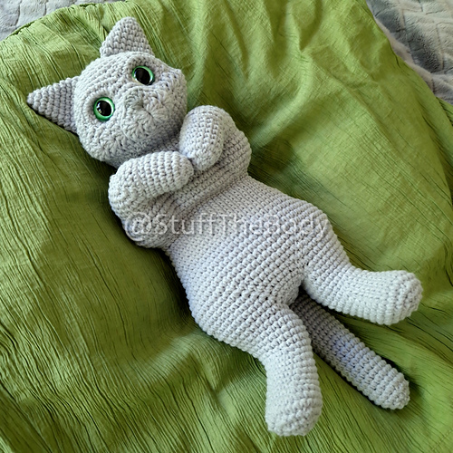 Scratch-My-Tummy British Shorthair Cat
