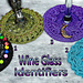 Wine Glass Coaster Identifiers pattern 
