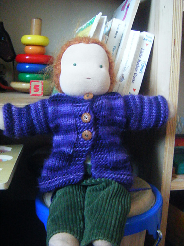 waldorfmama doll cardigan photo 6