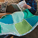 Tunisian Honeycomb Square pattern 