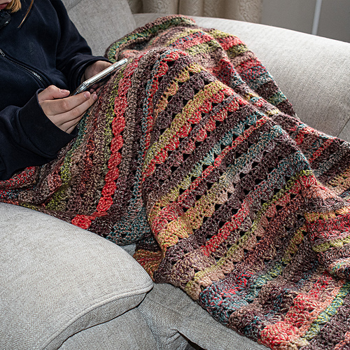 Ravelry Blooming Afghan pattern by Sunflower Cottage Crochet