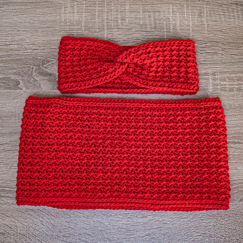 Easy Peasy ear warmer & cowl photo 3