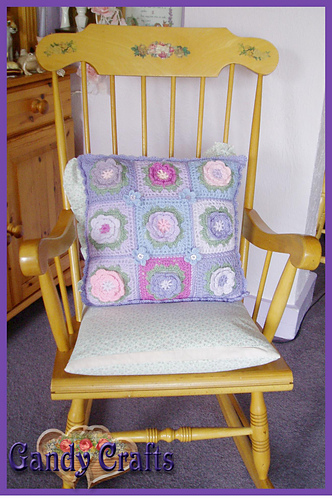 Rose Flower Cushion photo 3