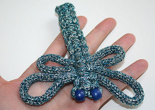 Knotted i-cord dragonfly photo 2