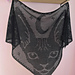 Sphynx Noir Shawl pattern