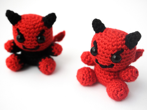 Mini Devil Amigurumi photo 6