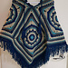 Bonnie Boho Poncho with hood pattern 