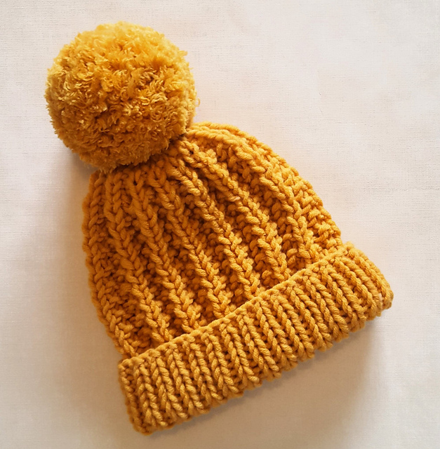 Ravelry: Chunky Monkey Beanie pattern 