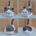 Cat Ball 2 Tones pattern