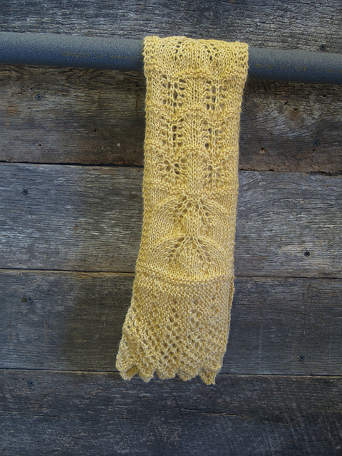 Block Island Jagged Garter Lace