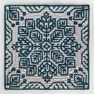 Overlay Mosaic Crochet - Motif 2