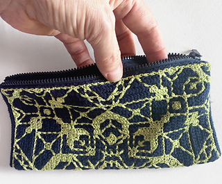 a small zippered pouch