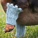 Mini Dachshund Dog Wrist Warmers pattern 